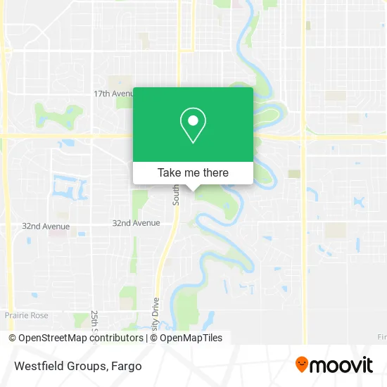 Mapa de Westfield Groups