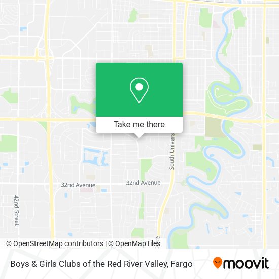 Boys & Girls Clubs of the Red River Valley map