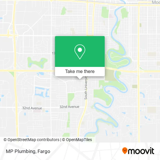 Mapa de MP Plumbing