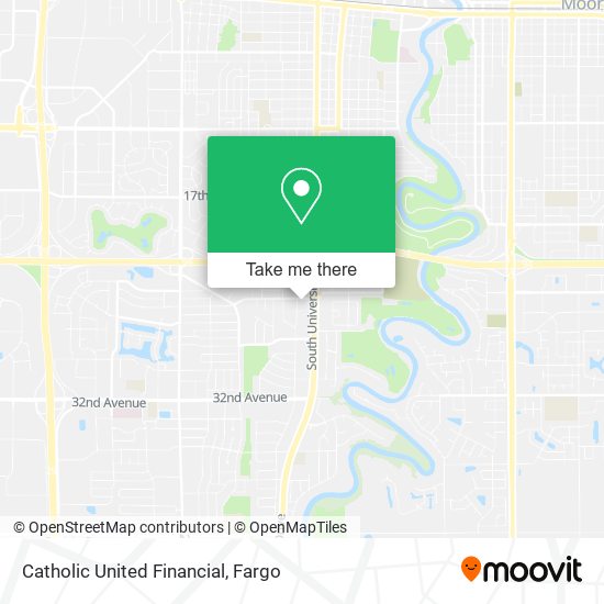 Catholic United Financial map