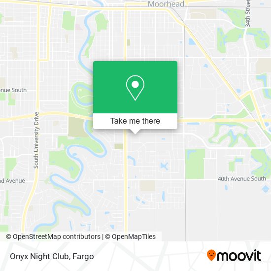 Mapa de Onyx Night Club