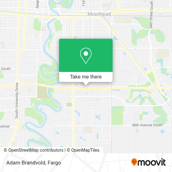 Adam Brandvold map