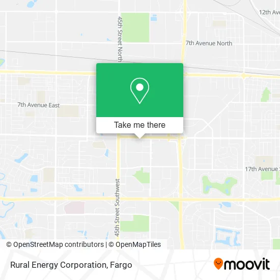 Rural Energy Corporation map