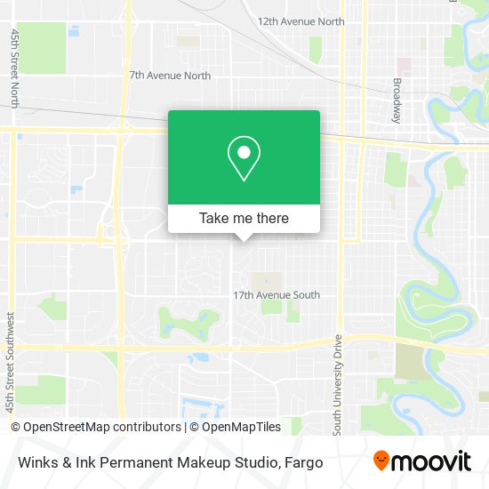 Winks & Ink Permanent Makeup Studio map
