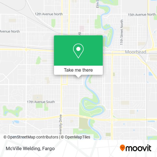 McVille Welding map