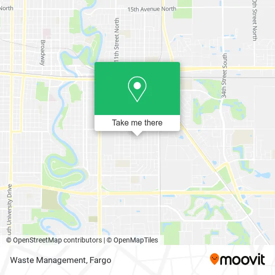 Waste Management map