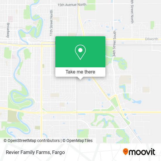 Revier Family Farms map