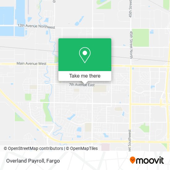 Overland Payroll map