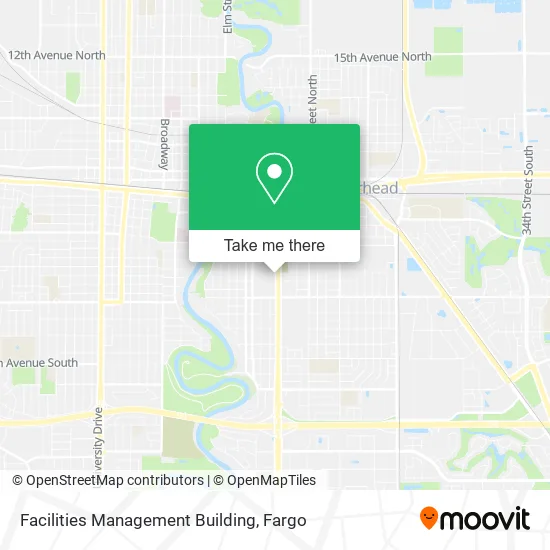 Facilities Management Building map