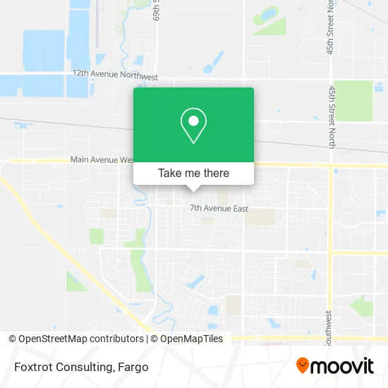 Foxtrot Consulting map