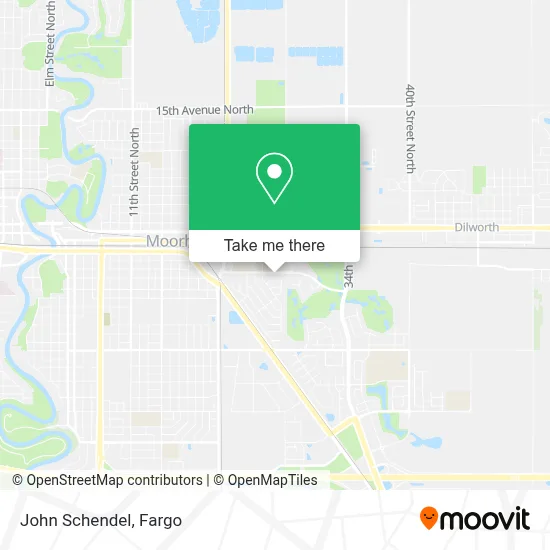 John Schendel map