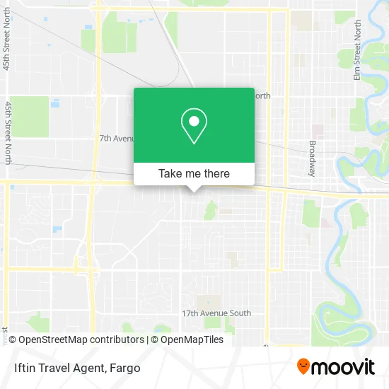 Iftin Travel Agent map