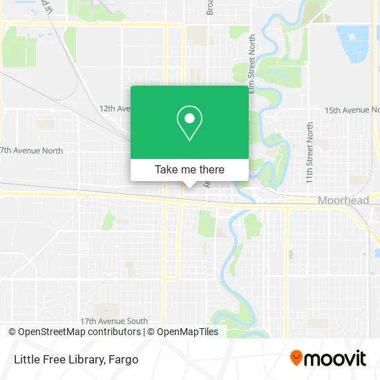 Little Free Library map