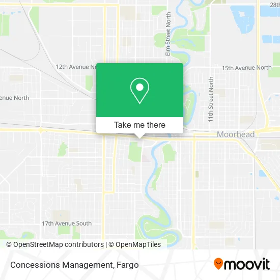 Concessions Management map