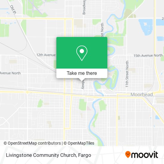 Livingstone Community Church map