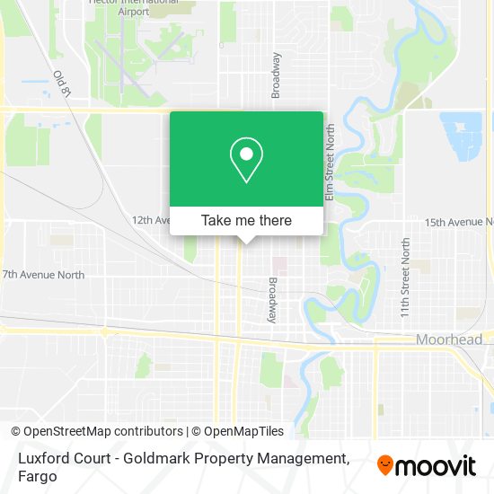 Mapa de Luxford Court - Goldmark Property Management