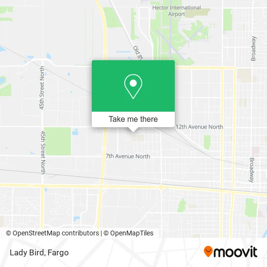 Lady Bird map