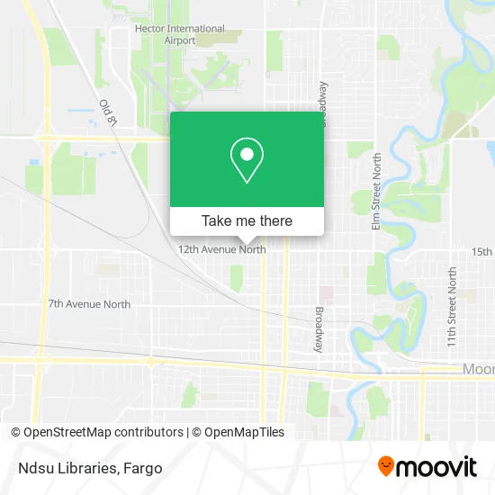 Mapa de Ndsu Libraries