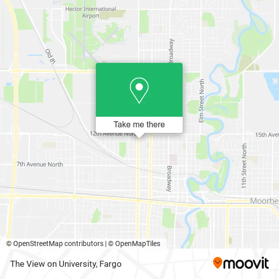 Mapa de The View on University