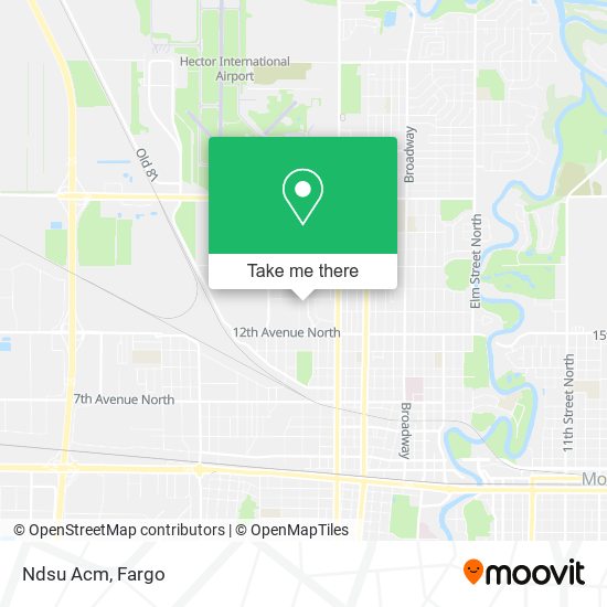 Ndsu Acm map