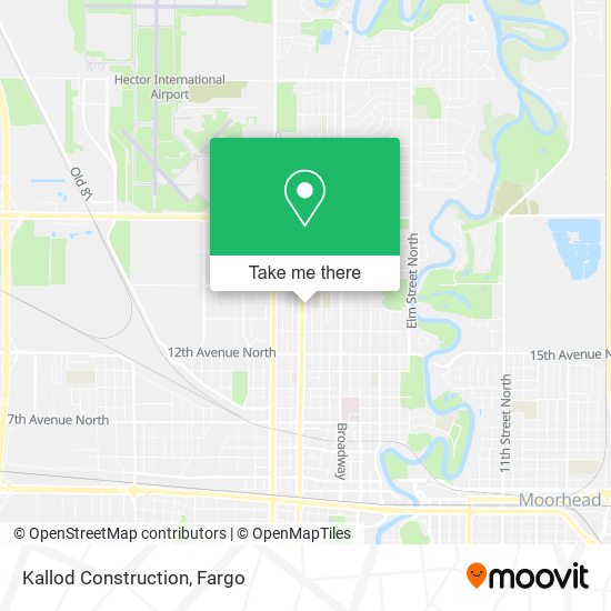 Kallod Construction map