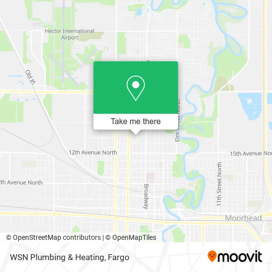 Mapa de WSN Plumbing & Heating