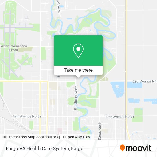 Mapa de Fargo VA Health Care System