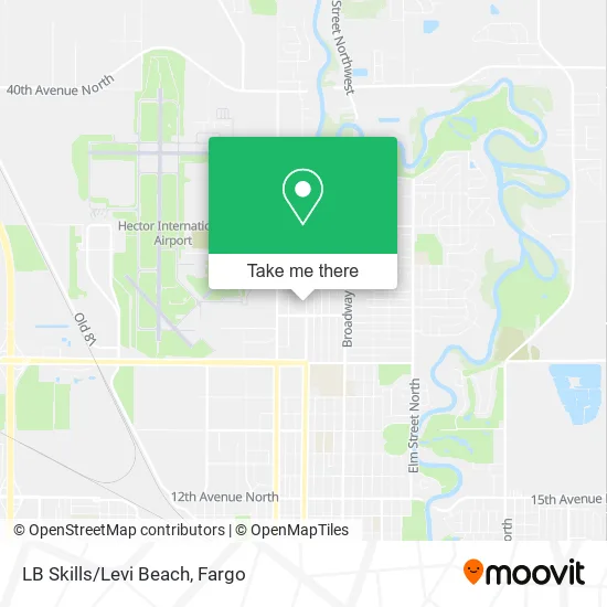 LB Skills/Levi Beach map