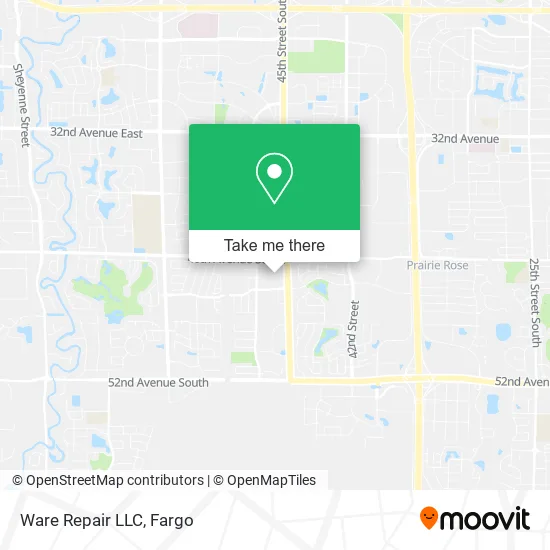 Mapa de Ware Repair LLC