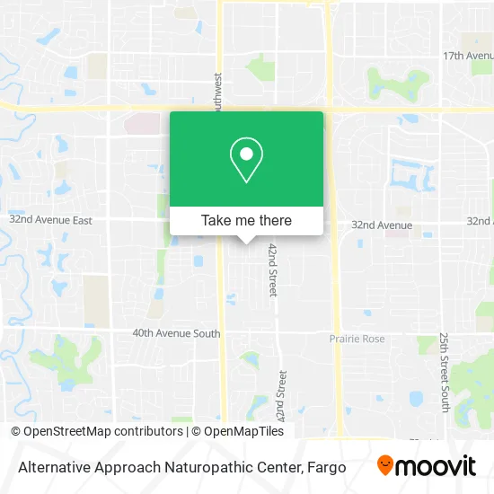 Mapa de Alternative Approach Naturopathic Center