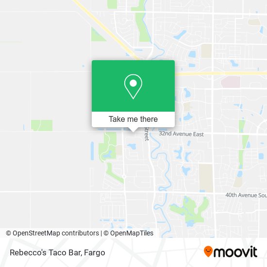 Rebecco's Taco Bar map