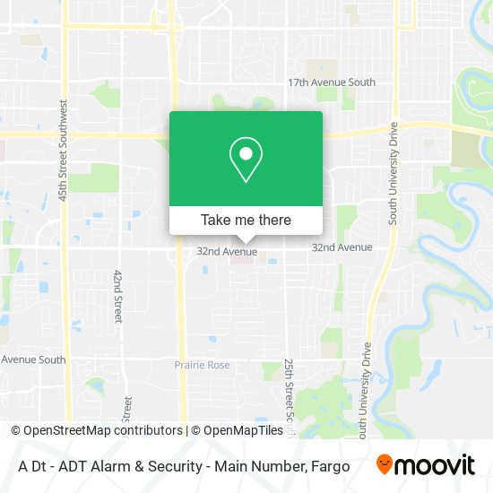 Mapa de A Dt - ADT Alarm & Security - Main Number