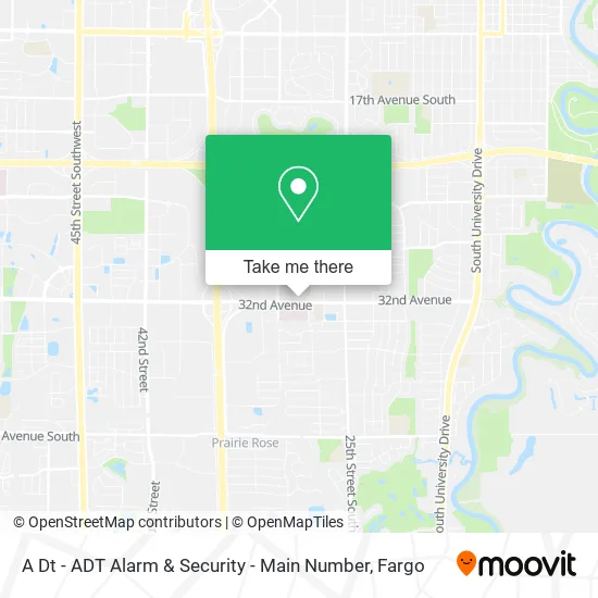 Mapa de A Dt - ADT Alarm & Security - Main Number