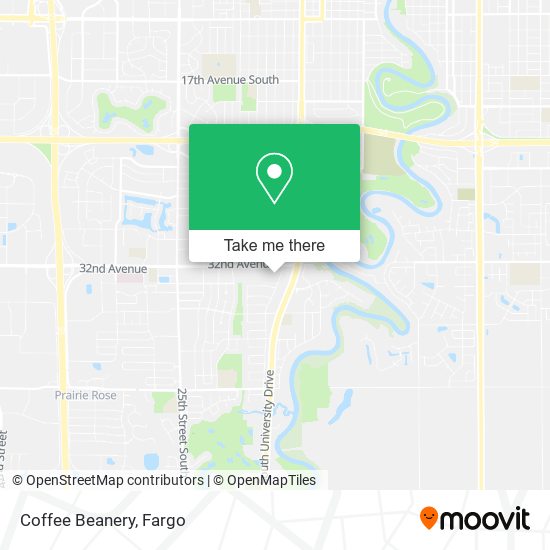 Coffee Beanery map