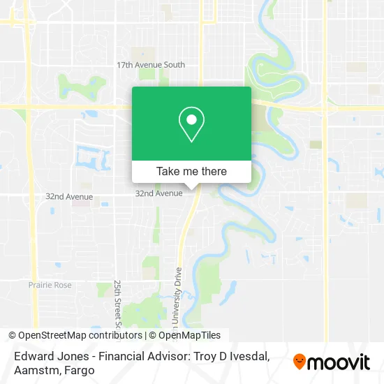 Mapa de Edward Jones - Financial Advisor: Troy D Ivesdal, Aamstm