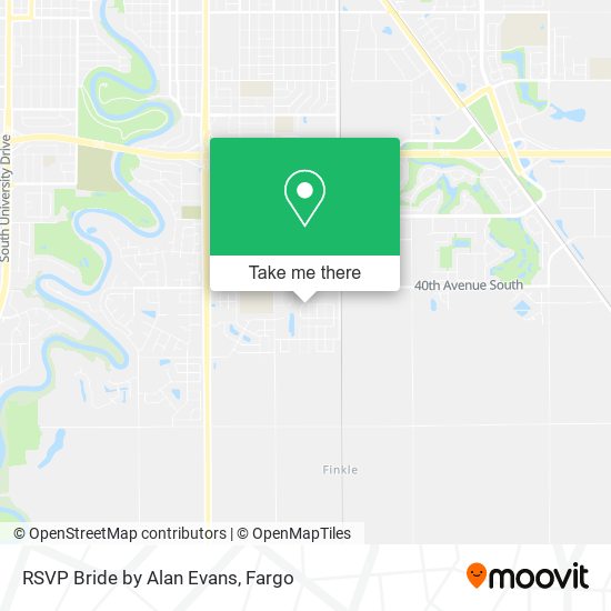 RSVP Bride by Alan Evans map