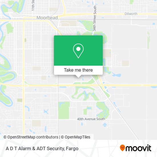 Mapa de A D T Alarm & ADT Security