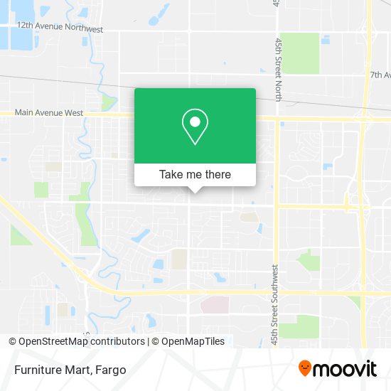 Furniture Mart map