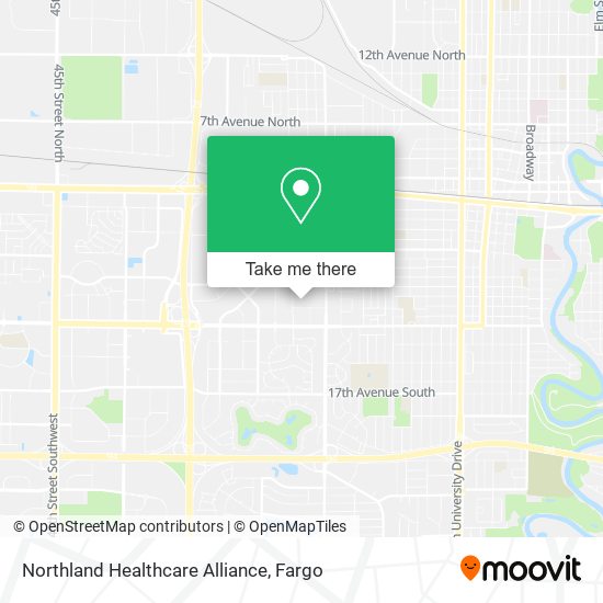 Mapa de Northland Healthcare Alliance