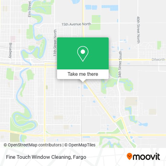 Mapa de Fine Touch Window Cleaning