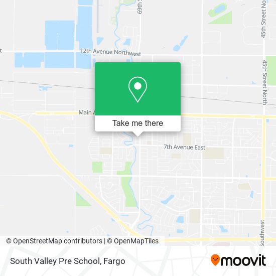 South Valley Pre School map