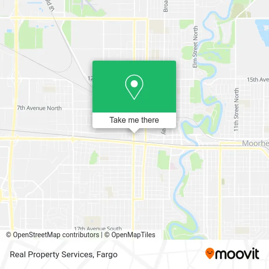 Real Property Services map