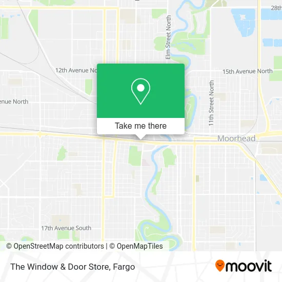 The Window & Door Store map