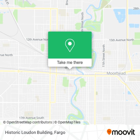 Historic Loudon Building map