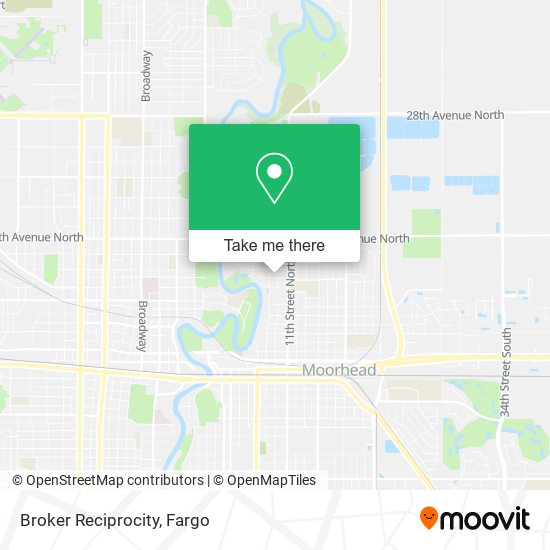 Broker Reciprocity map
