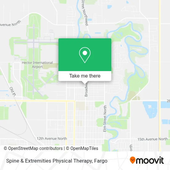 Spine & Extremities Physical Therapy map