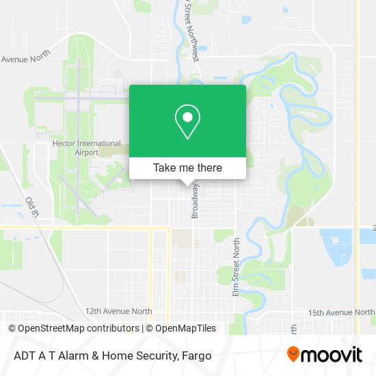 ADT A T Alarm & Home Security map