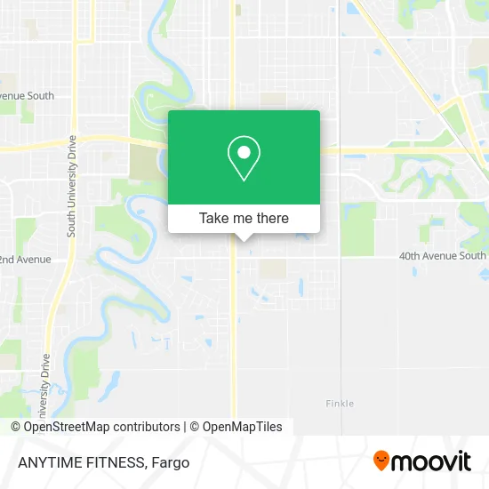 ANYTIME FITNESS map