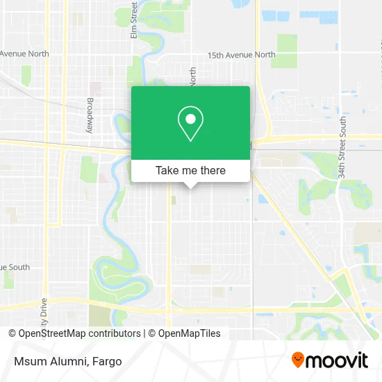 Msum Alumni map