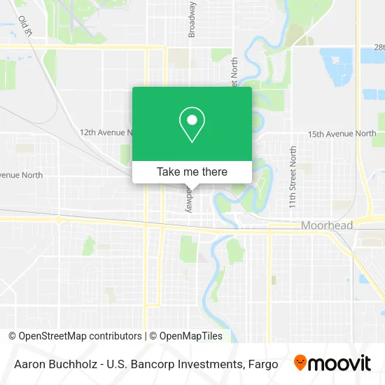 Aaron Buchholz - U.S. Bancorp Investments map